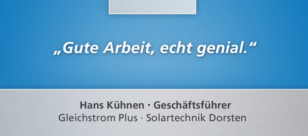 First customer rating - genius